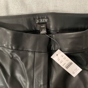 J.Crew Kate Vegan Leather Pants